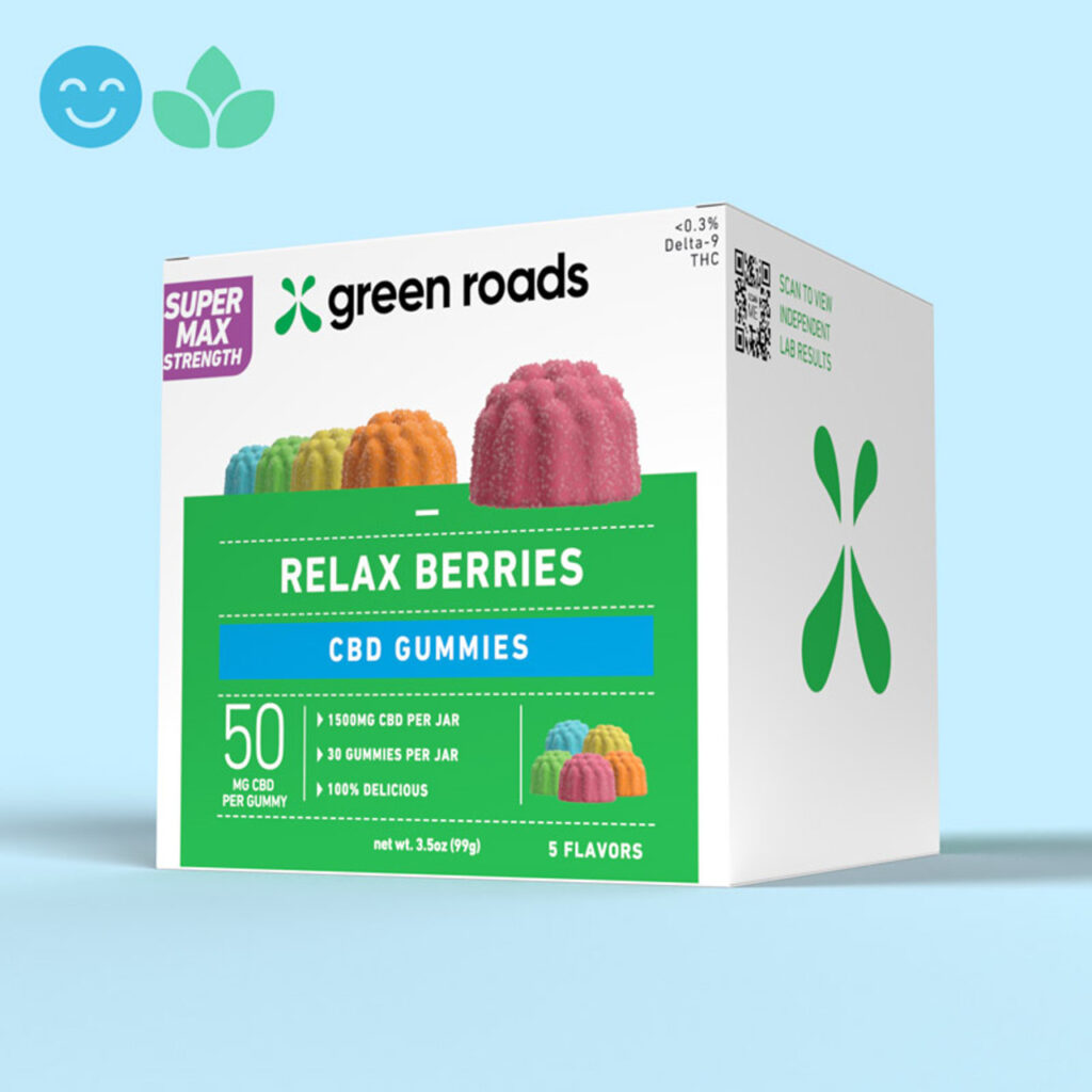 Transform Your Health With Natural Supplements At Green Roads: Discover The Power Of Optimal Health 3 GR Relax Berries Super Max 30ct Box Main Image 70 00705 2403 77870